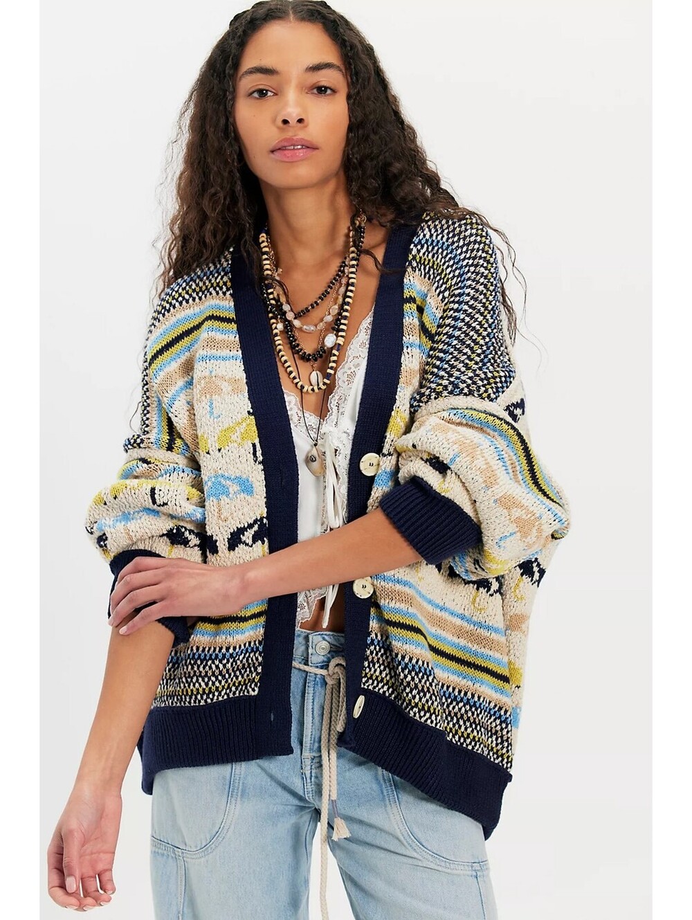 FREE PEOPLE WE THE FREE umbrella day cardigan NWT